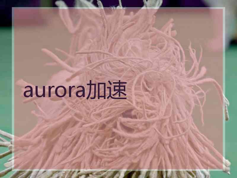 aurora加速