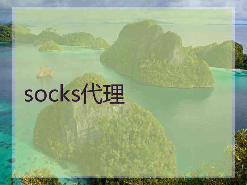 socks代理