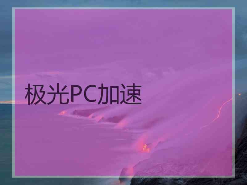 极光PC加速