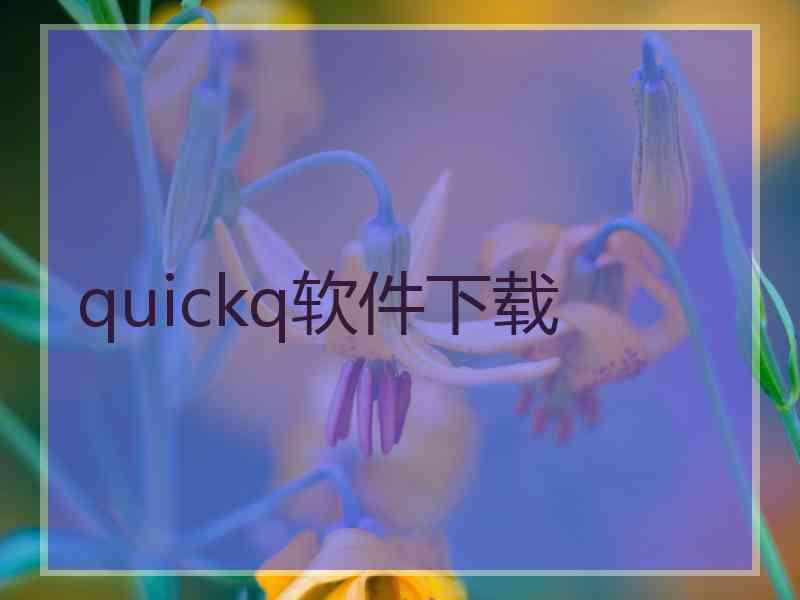 quickq软件下载