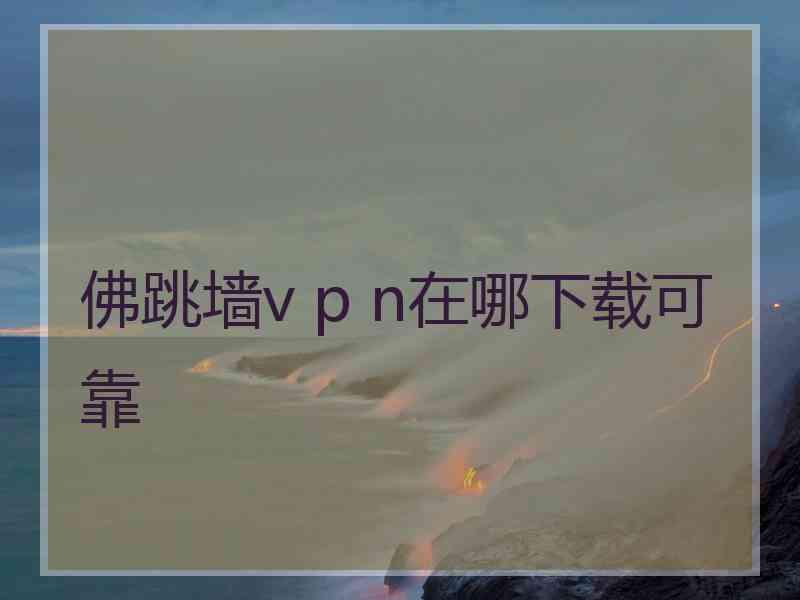 佛跳墙v p n在哪下载可靠