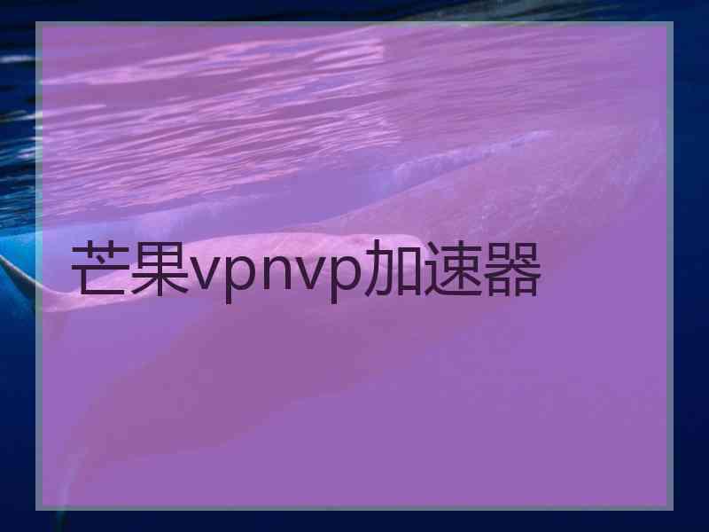 芒果vpnvp加速器