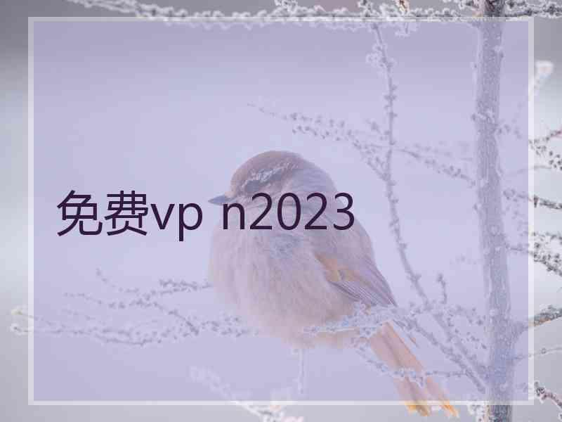 免费vp n2023