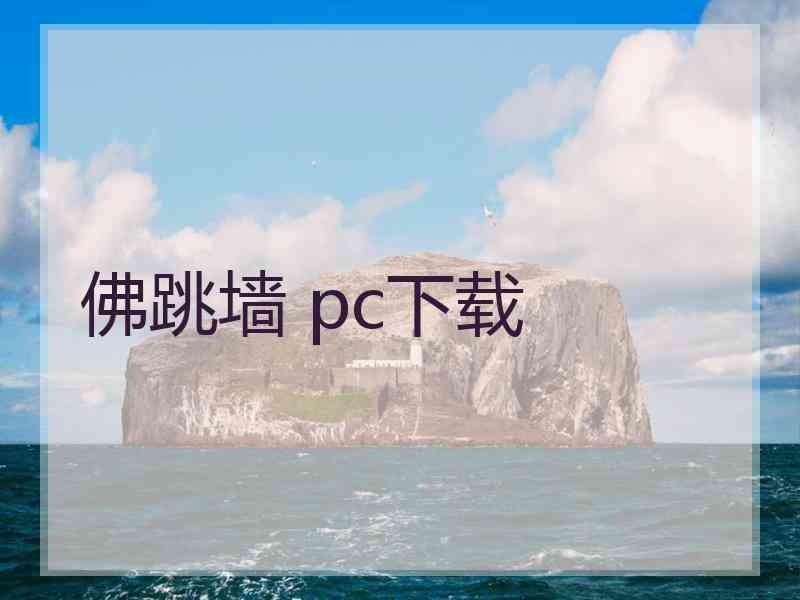 佛跳墙 pc下载