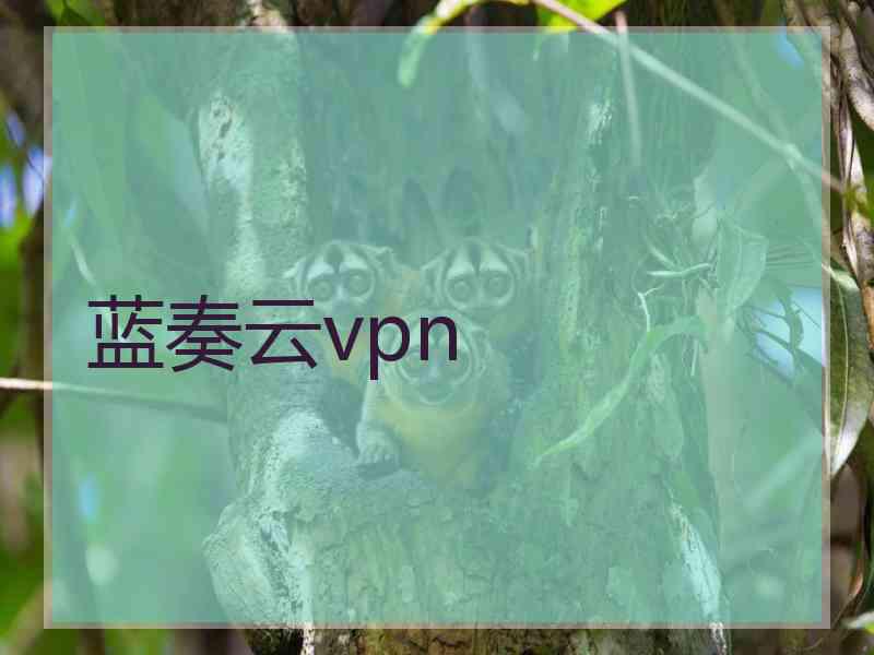 蓝奏云vpn