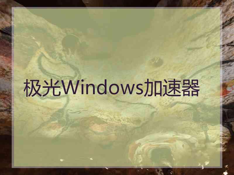 极光Windows加速器