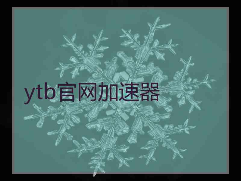 ytb官网加速器