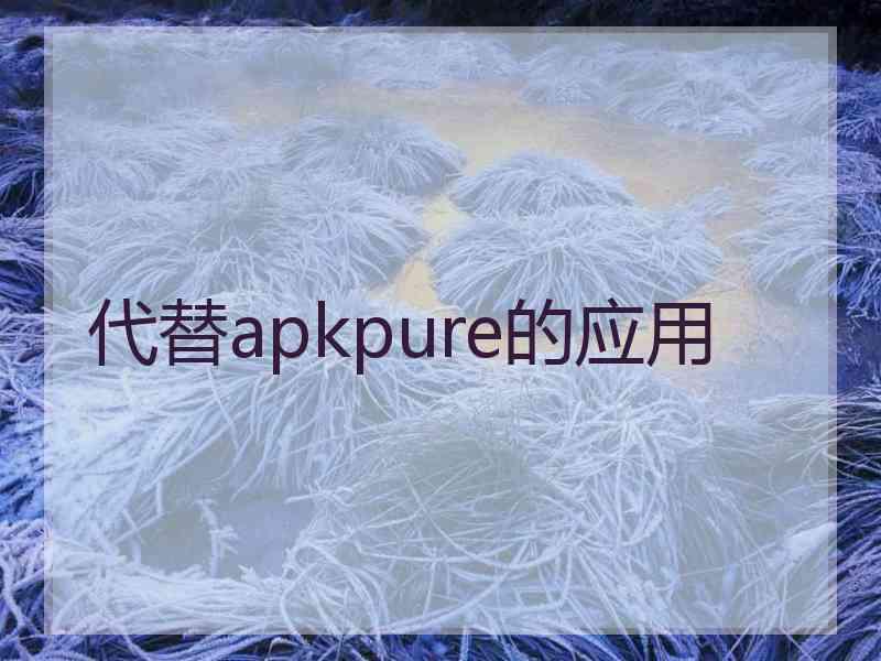 代替apkpure的应用