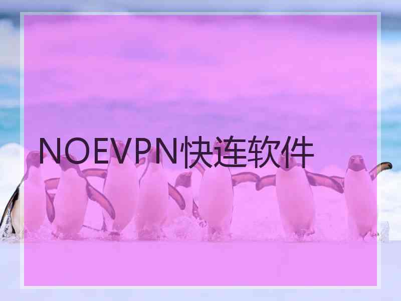 NOEVPN快连软件